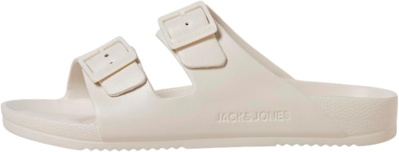 Thumbnail 4 de JACK & JONES Mens Sandal Double Buckle Adjustable Straps – Open Toe Slides (6–12 UK)