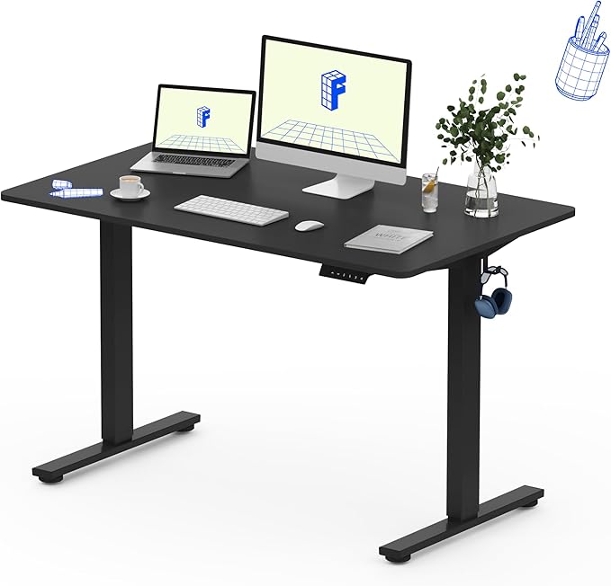 FLEXISPOT Escritorio Eléctrico Elevable 120x60cm 🖥️