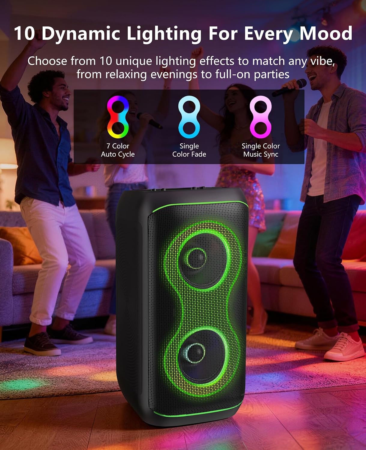 Thumbnail 4 de GREEN KEEPER GKD61 karaoke machine 400W