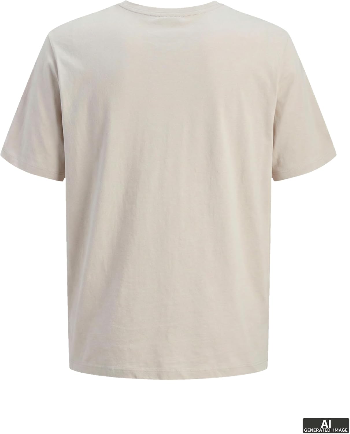 Detalle de JACK & JONES Herren Jjelogo Tee SS O-Neck – 2 Farben, 1er Pack