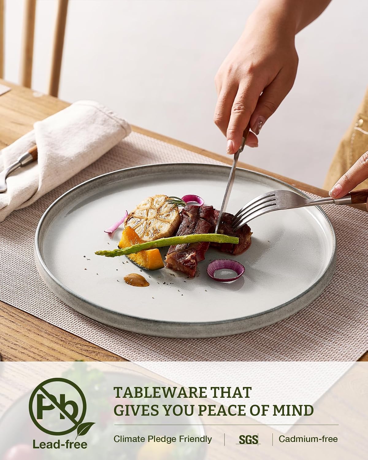 Thumbnail 6 de Famiware Annecy Dinnerware Set for 4
