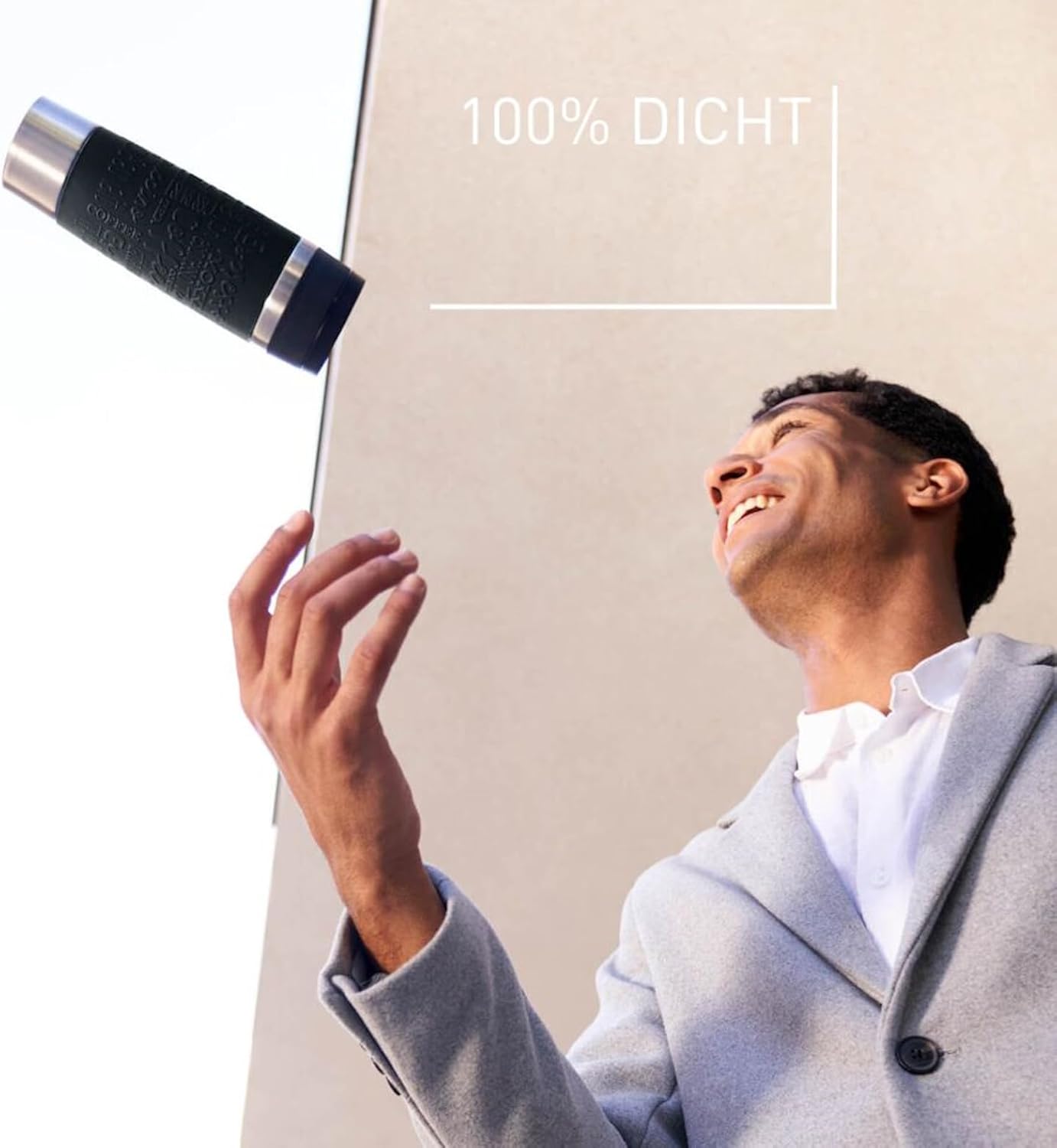 Thumbnail 1 de Emsa N20220 Travel Mug Classic Isolierbecher 0,5 l – 100% dicht, 360°-Trinköffnung, Schraubverschluss