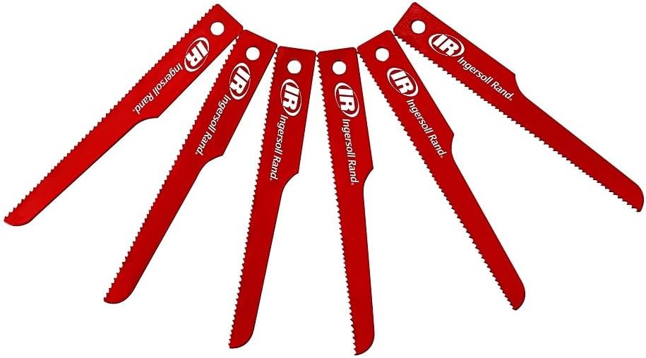 Detalle de Ingersoll-Rand Sega Alternativa, 529 – Sega a 6 lame con mandrino a 360° e design ergonomico per tagli su superfici piane e curve