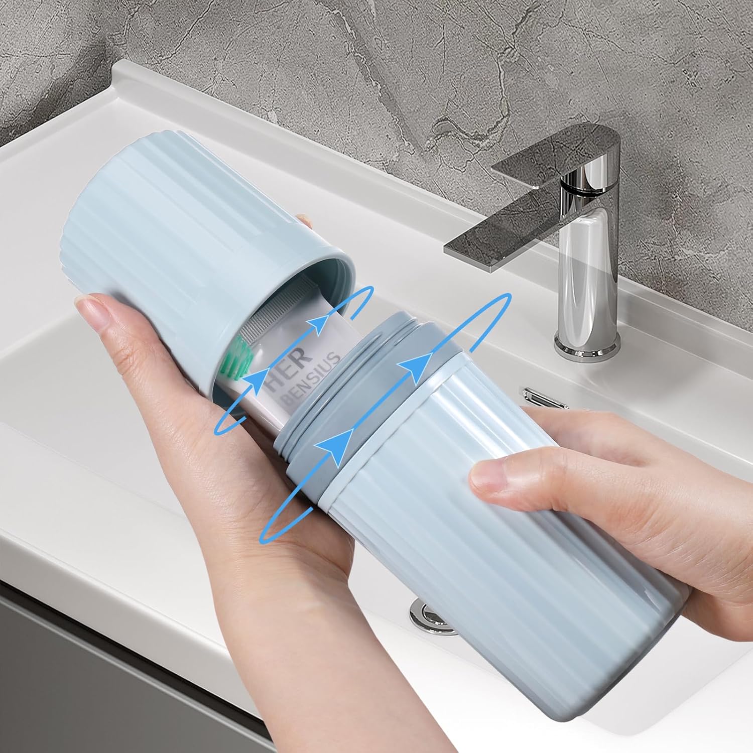 Detalle de Yimomoyi 3Pcs Travel Toothbrush Case Review