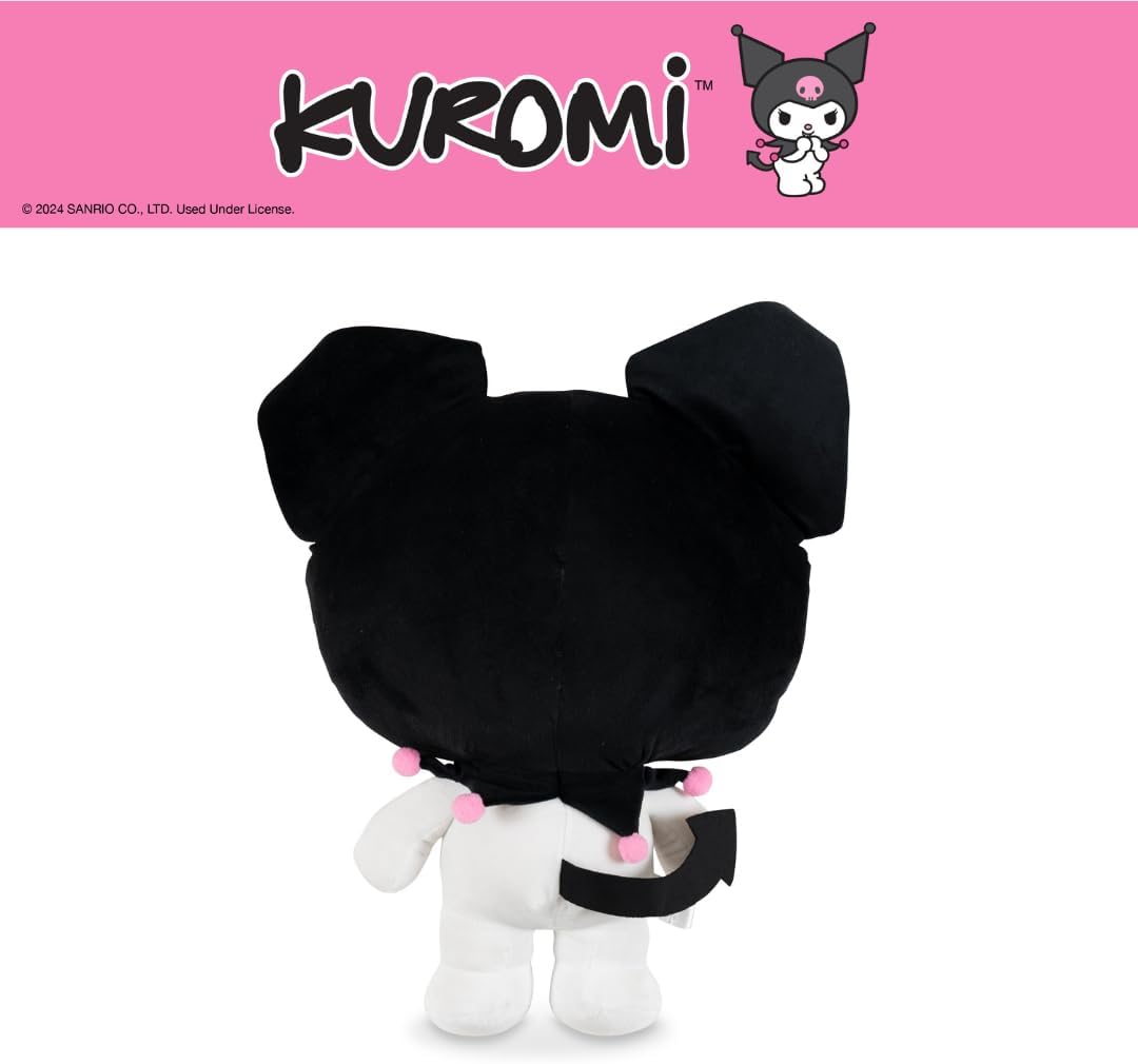 Thumbnail 5 de Kuromi Cuddle Pillow Buddy by Franco Collectibles – Officially Licensed Plush for Kids