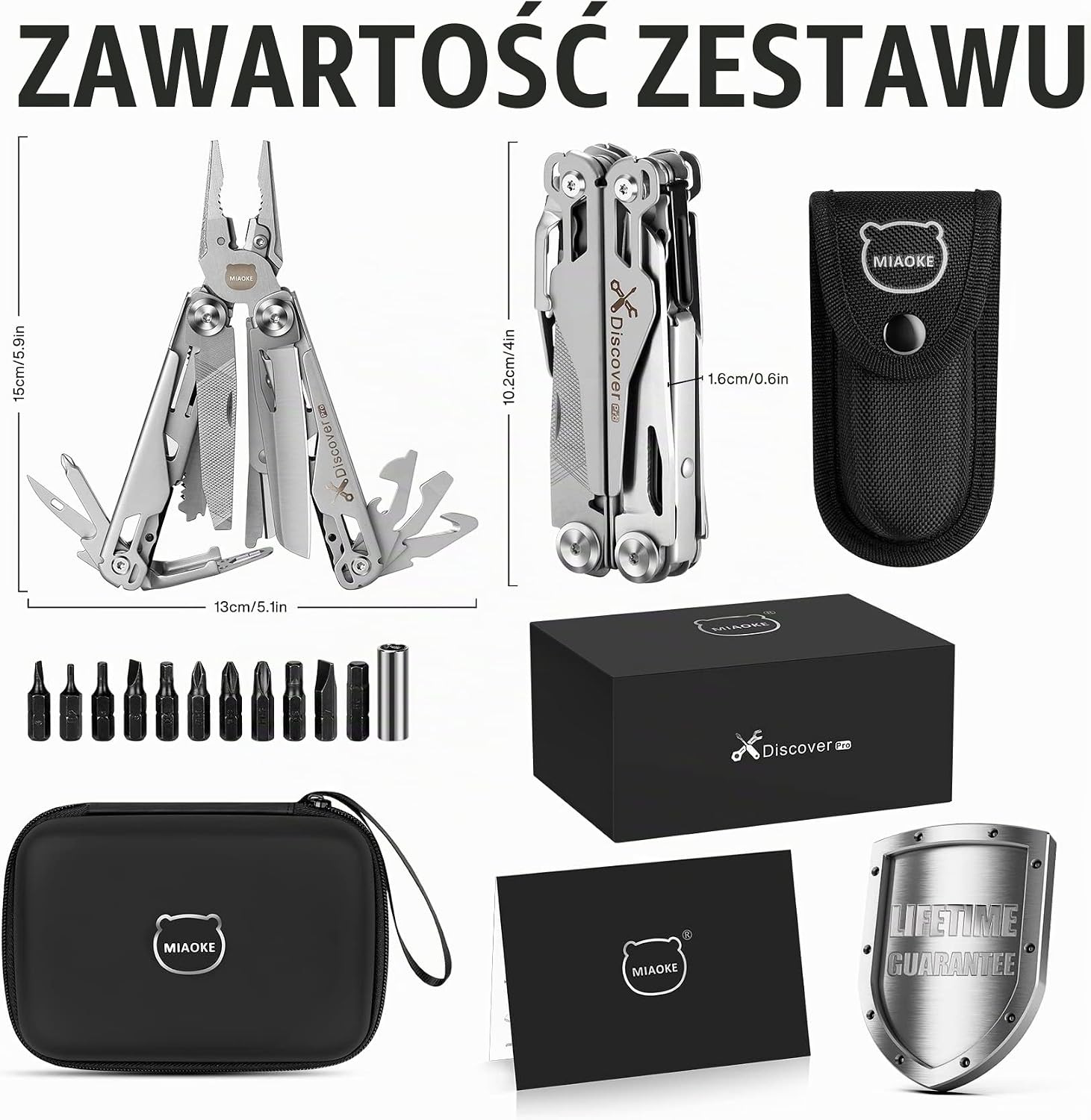 Thumbnail 6 de MIAOKE 23 In 1 Multi-Tool – stalowe narzędzie wielofunkcyjne 23 w 1
