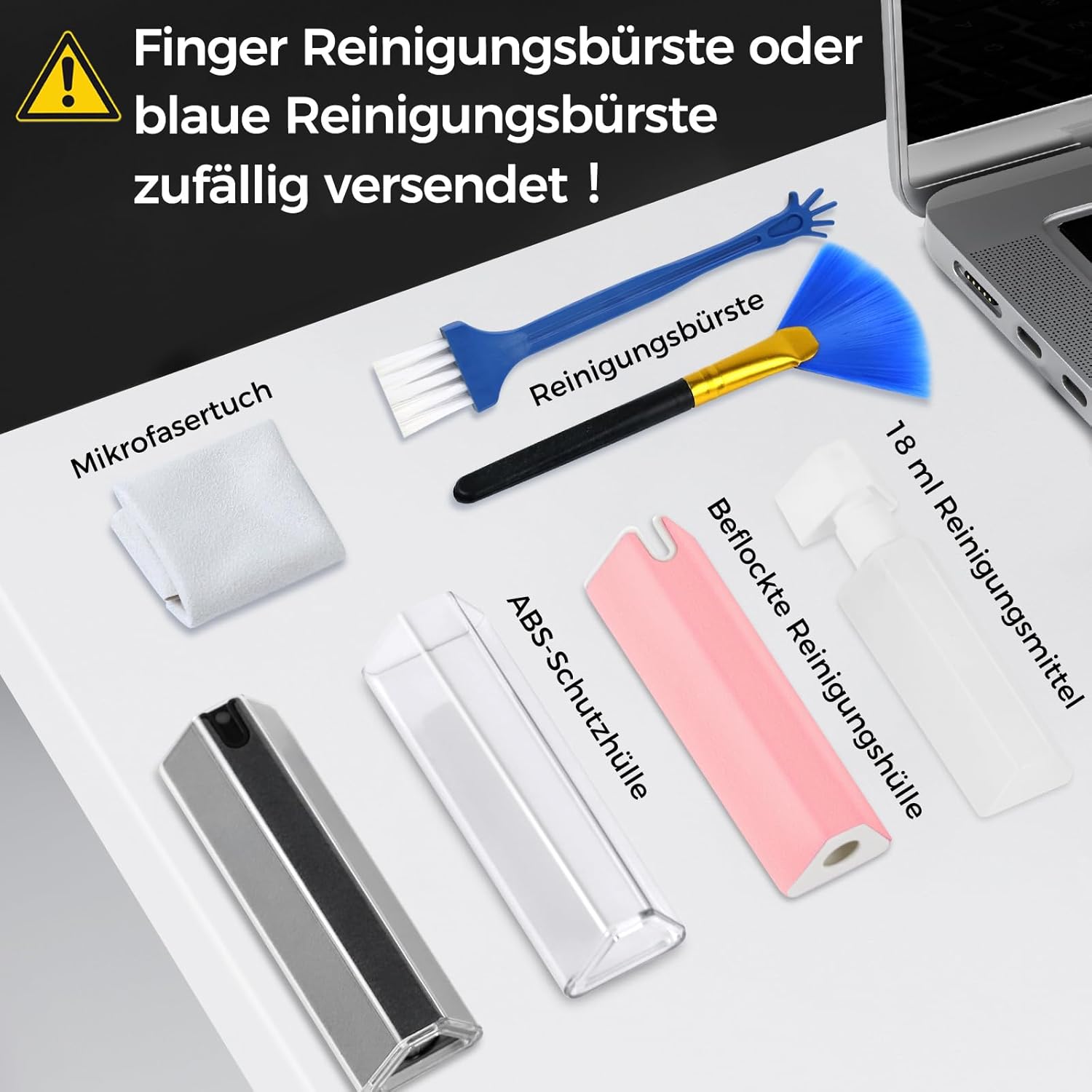 Detalle 2 de Bildschirmreiniger Spray 18 ml 2er Pack