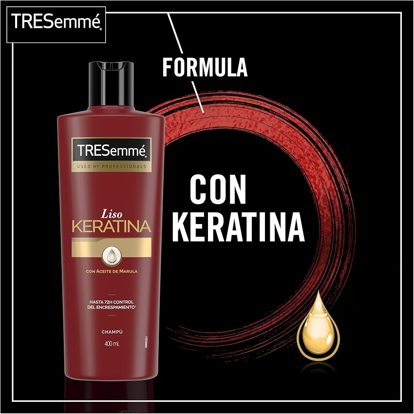 Thumbnail 5 de TRESemmé Champú Liso Keratina - Suavidad y Brillo