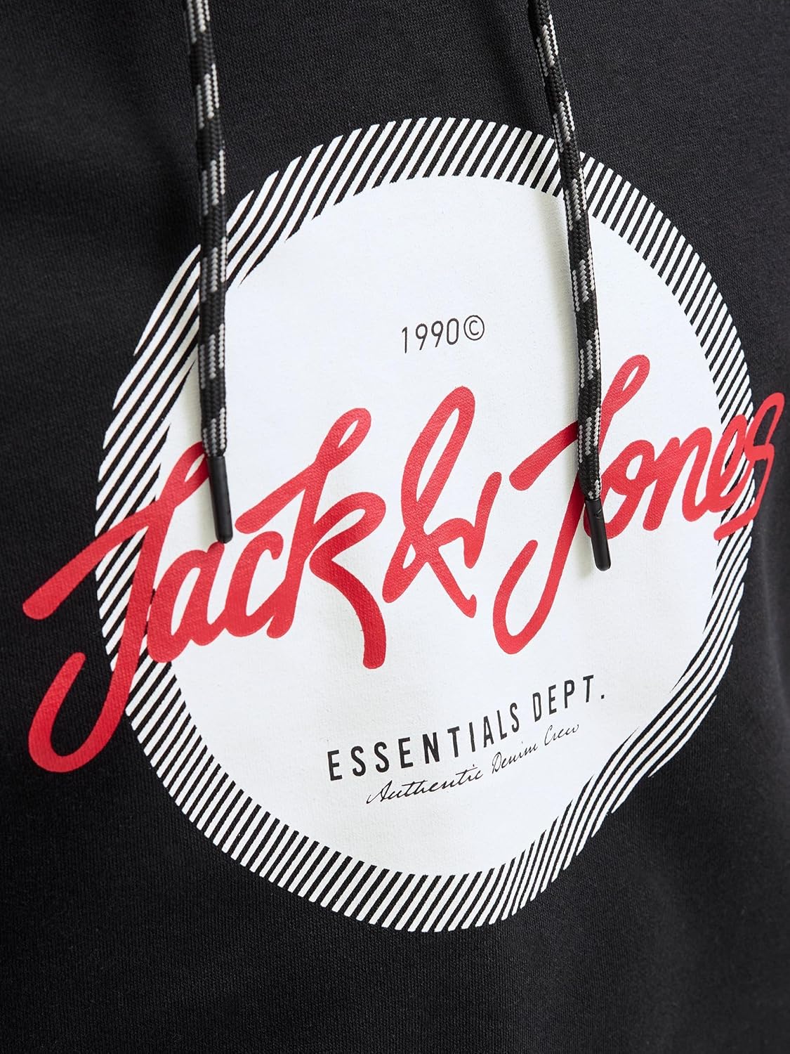 Detalle de JACK & JONES Sweat Hood JJurban - Felpa con Cappuccio da Uomo