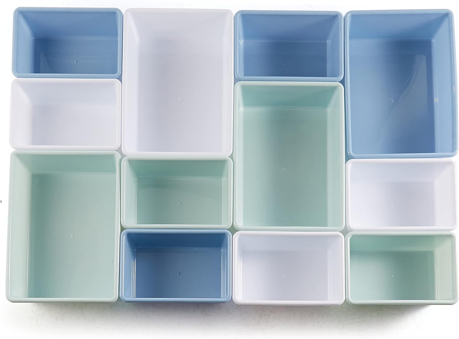 Detalle 1 de Amazonベーシック 841376 おもちゃ収納ラック 12個の着脱式ケース付き 85×28×79cm