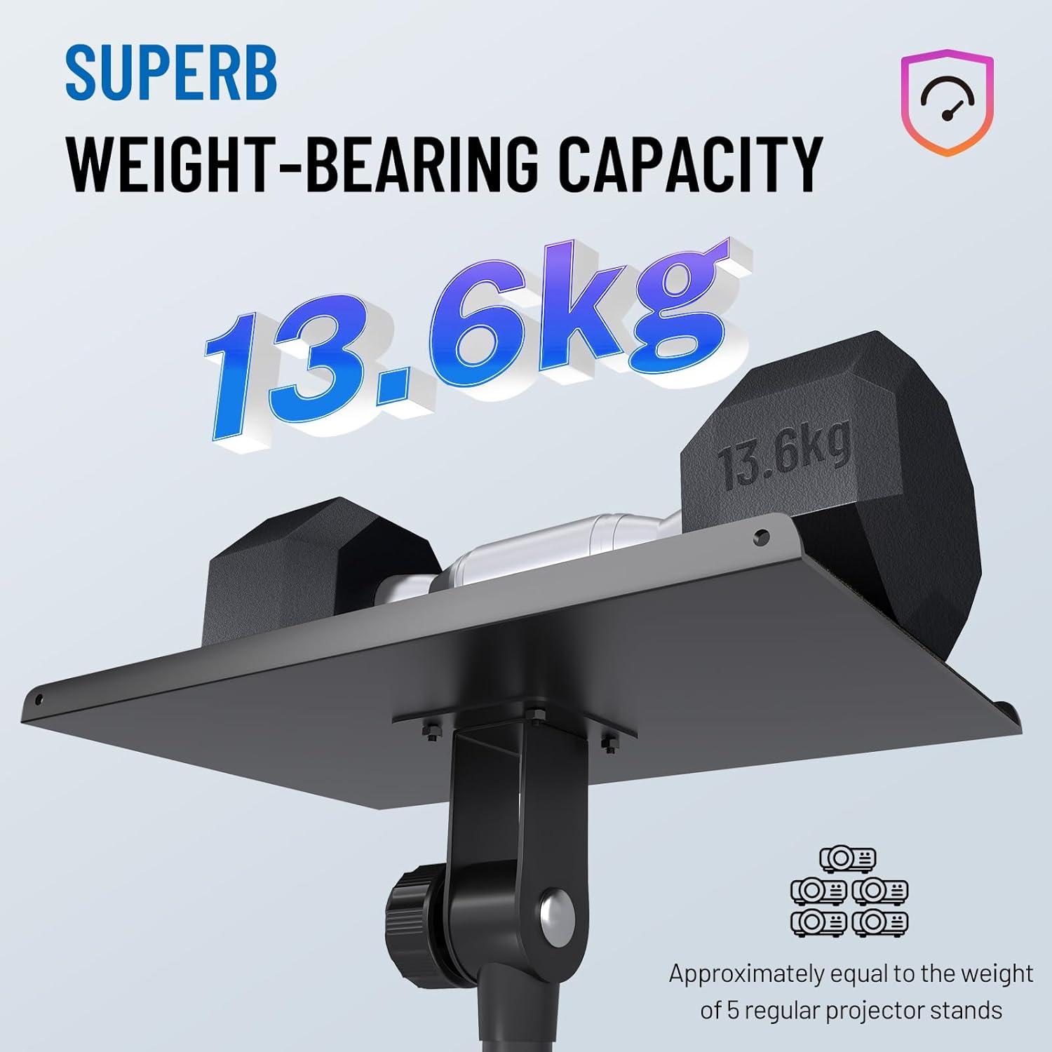 Thumbnail 4 de CAHAYA CY0331 Soporte proyector ajustable 66–130 cm