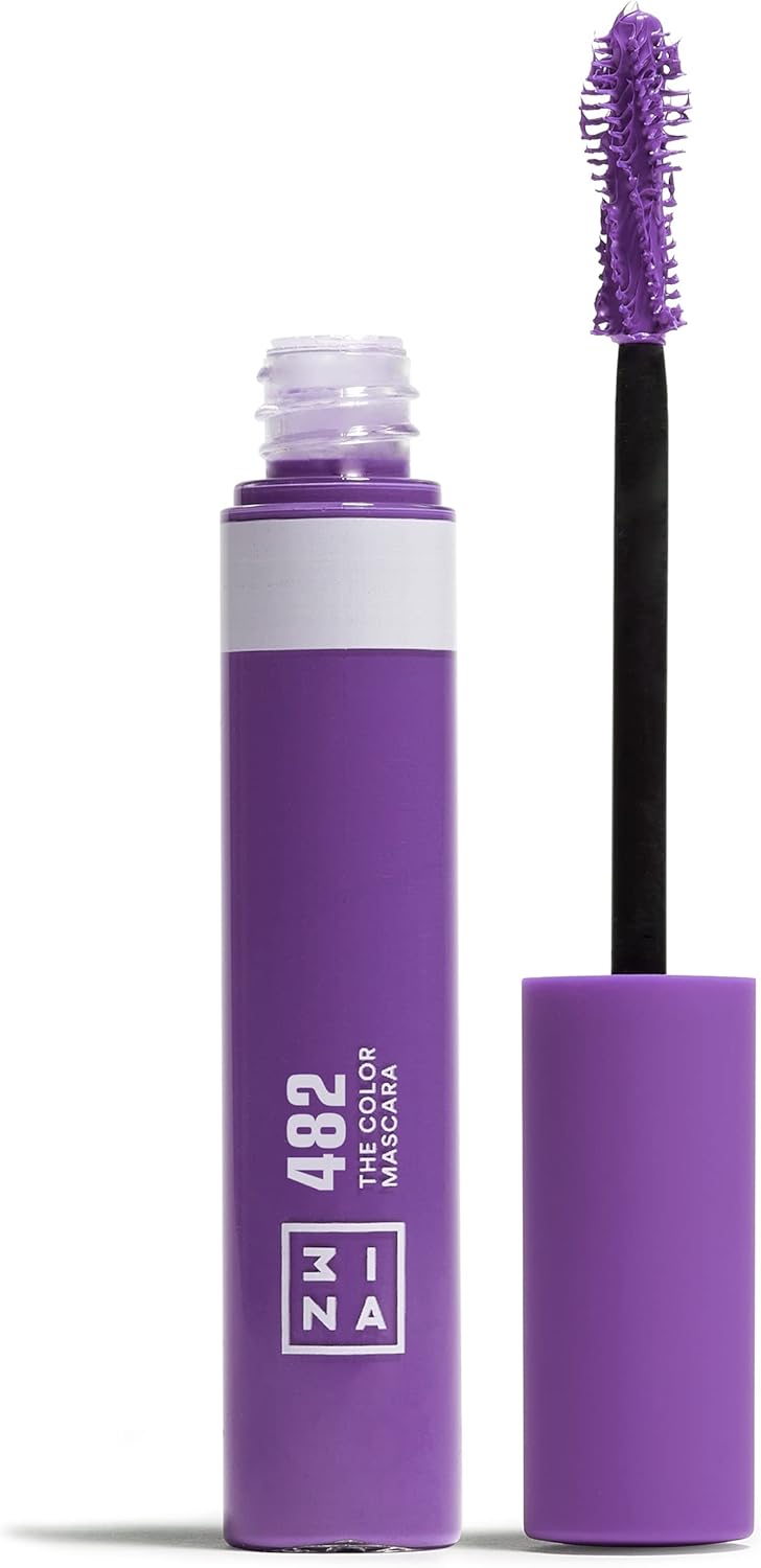 Detalle de 3INA MAKEUP The Color Mascara 482 Violet 💄