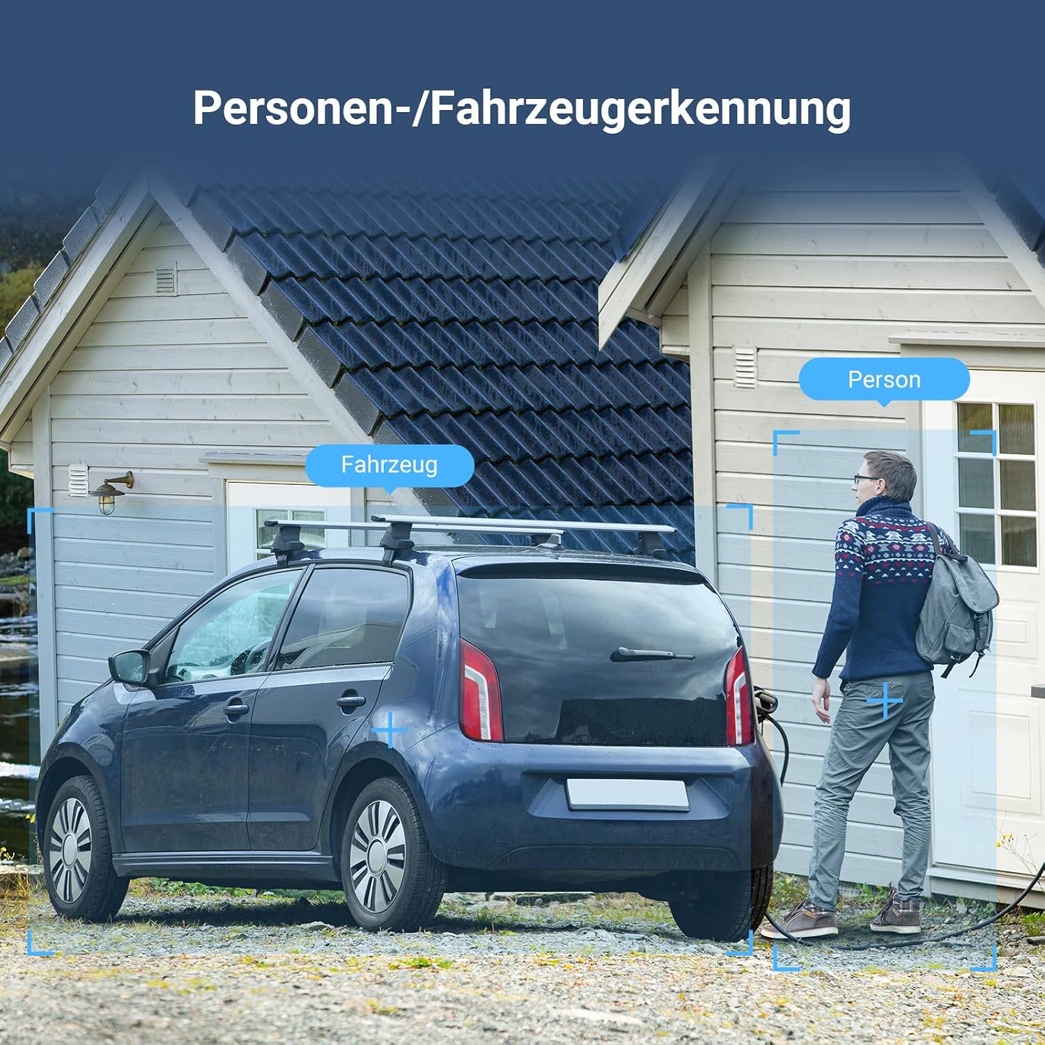 Thumbnail 2 de EZVIZ EL3 4 MP WLAN-Flutlichtkamera