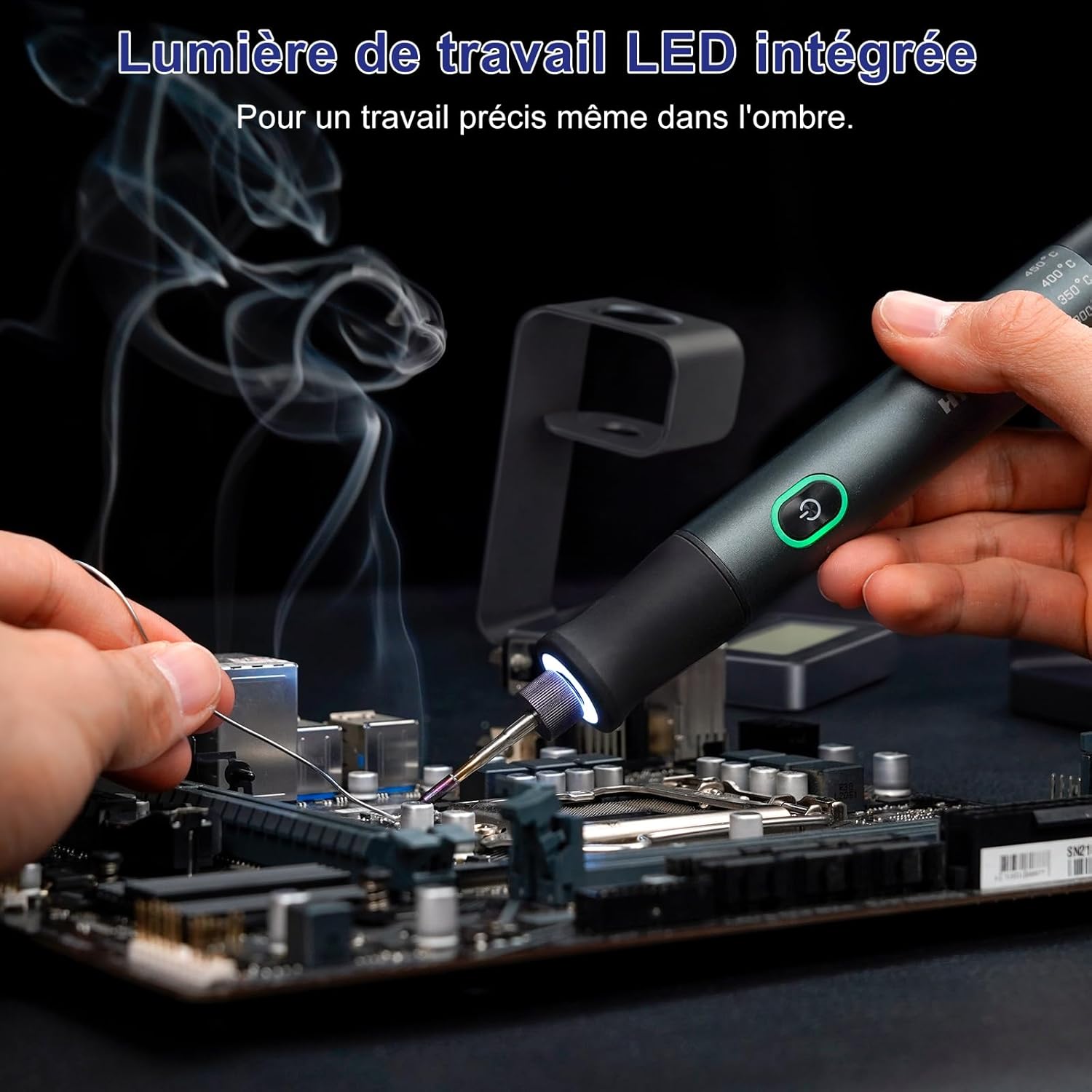 Thumbnail 6 de HYCHIKA Fer à Souder sans Fil avec Batterie 2600 mAh – Précision et mobilité pour l’électronique et le bricolage