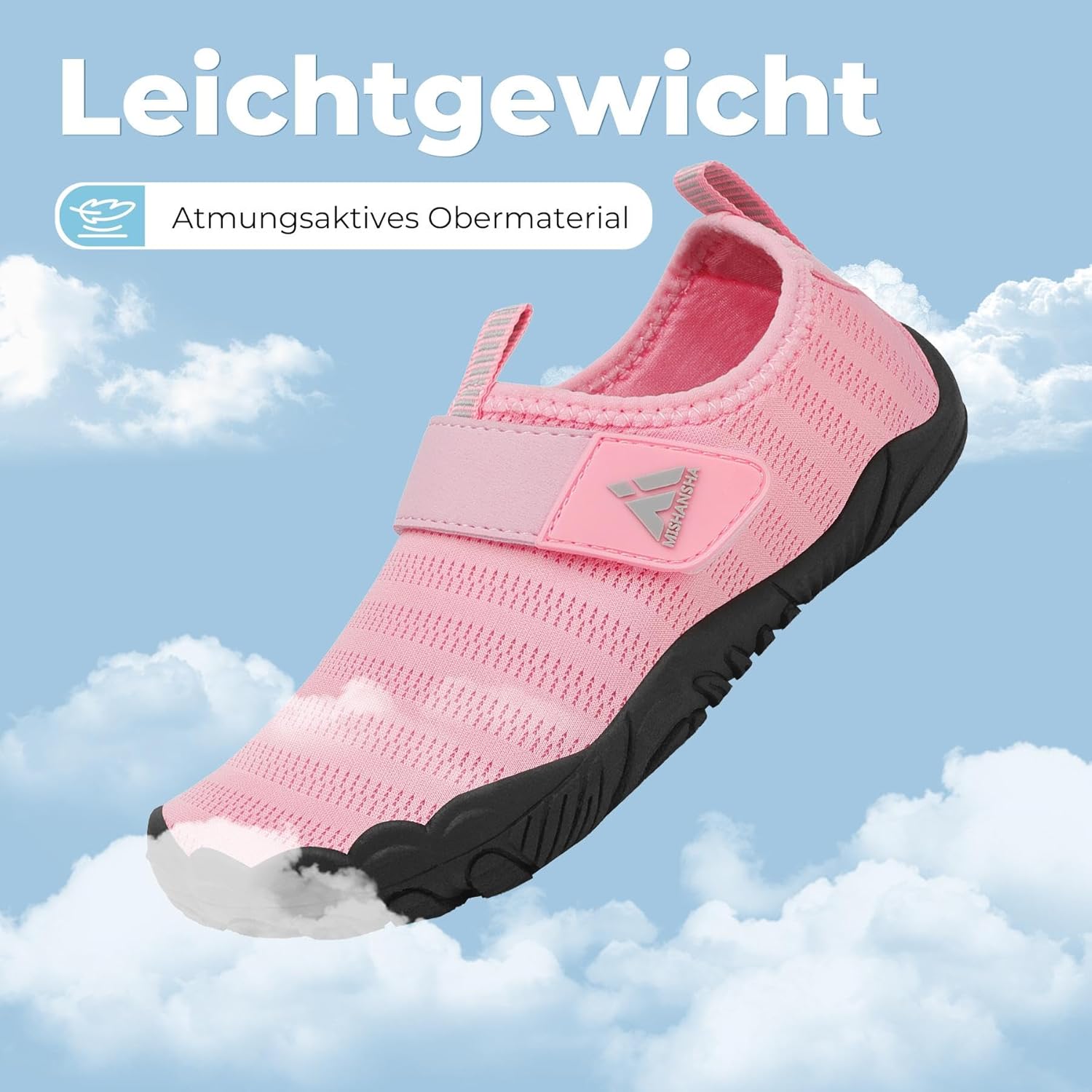Thumbnail 4 de Mishansha Kinder Badeschuhe Schnell trocknend – rutschfest, atmungsaktiv, Barfußschuhe Gr. 24–35