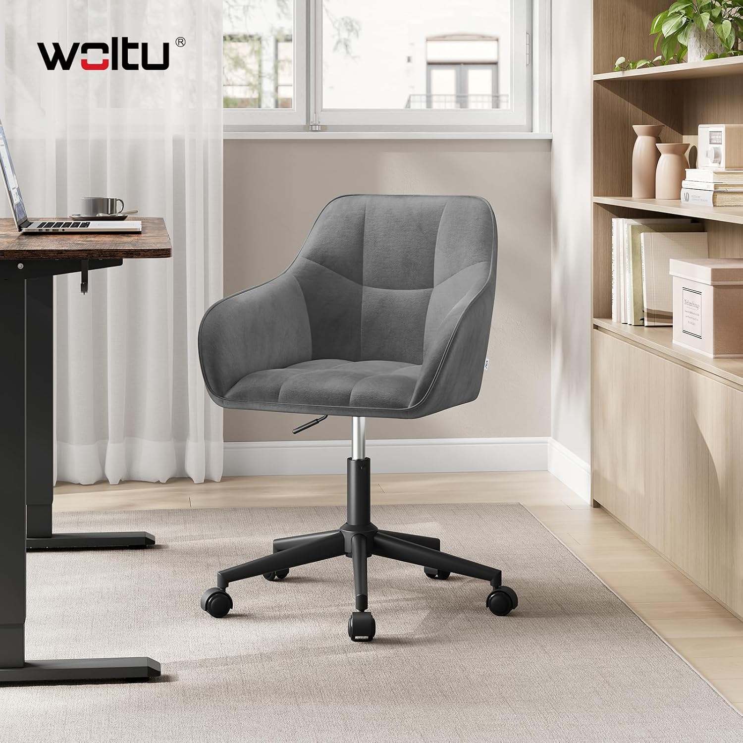 Detalle 2 de WOLTU Homeoffice Drehstuhl 150 kg