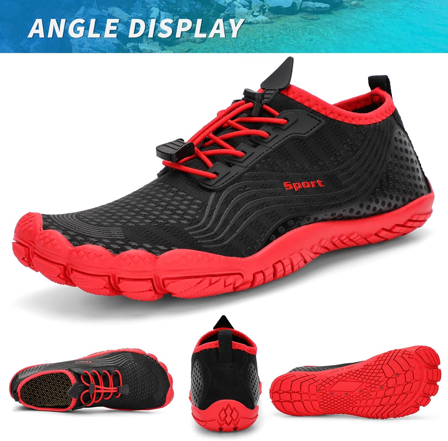 Thumbnail 6 de ZHR quick-dry aqua socks water shoes for women & men