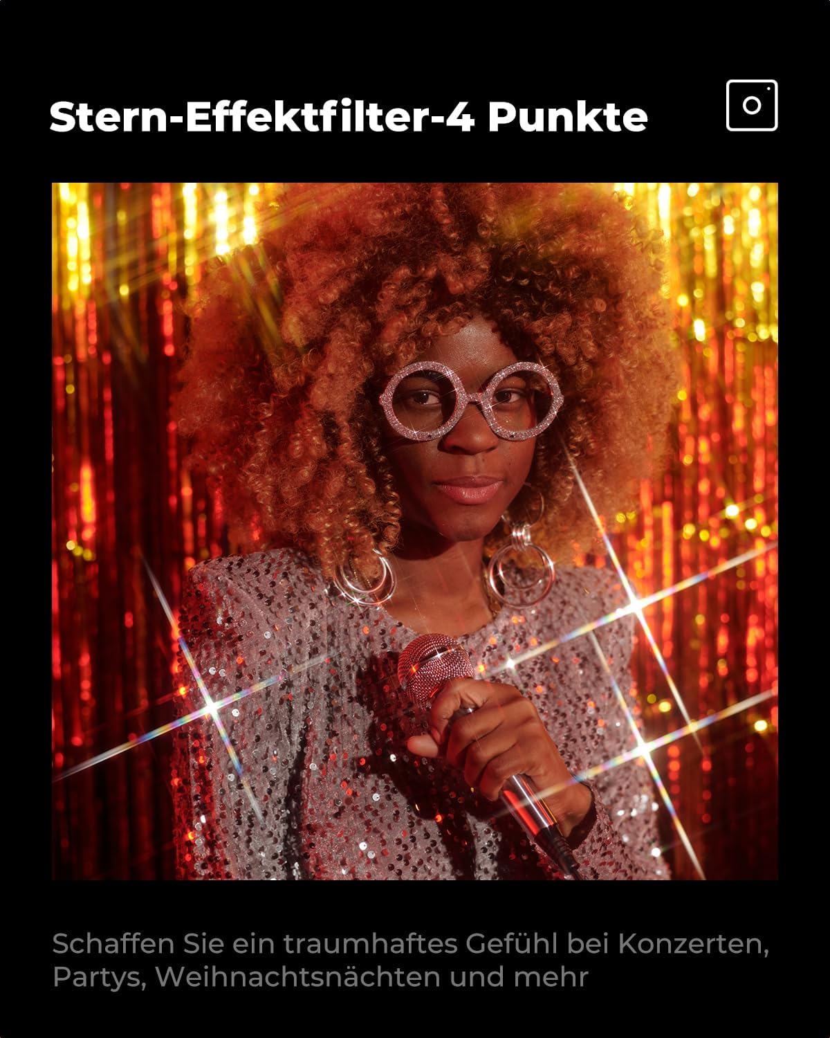 Thumbnail 4 de K&F CONCEPT 67mm Sternfilter 3er-Set