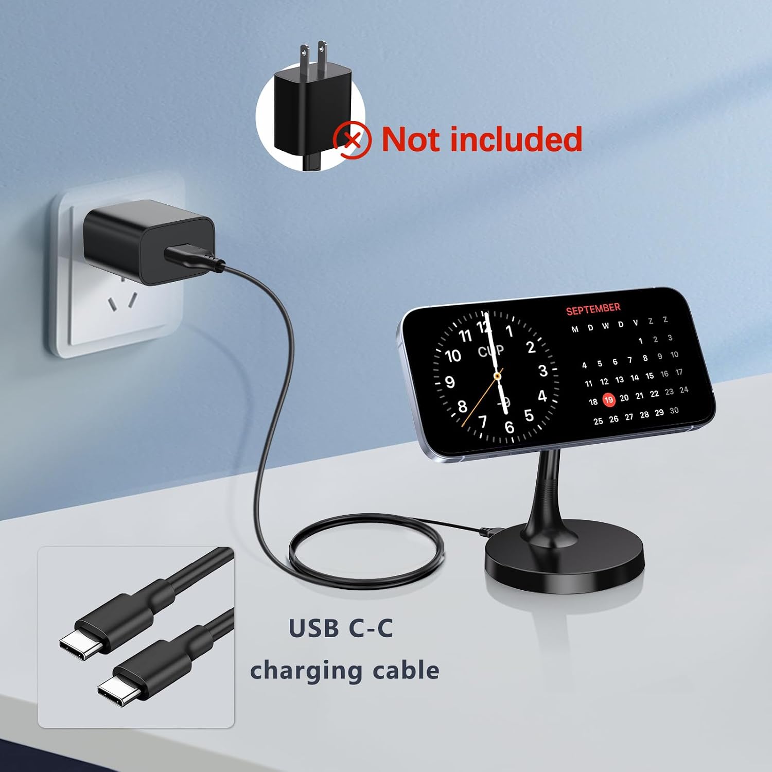 Thumbnail 6 de Magnetic Wireless Charger 15W MagSafe Stand