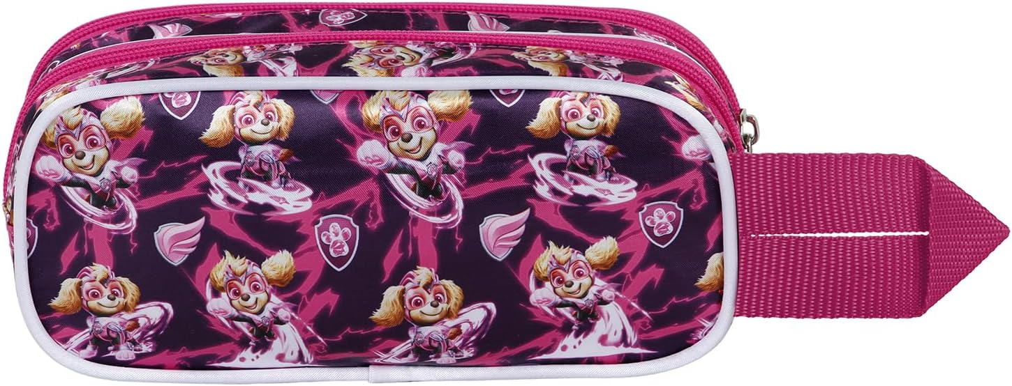 Thumbnail 2 de Karactermania La Pat’ Patrouille Mighty-Trousse 3D Double Rose pour l’école