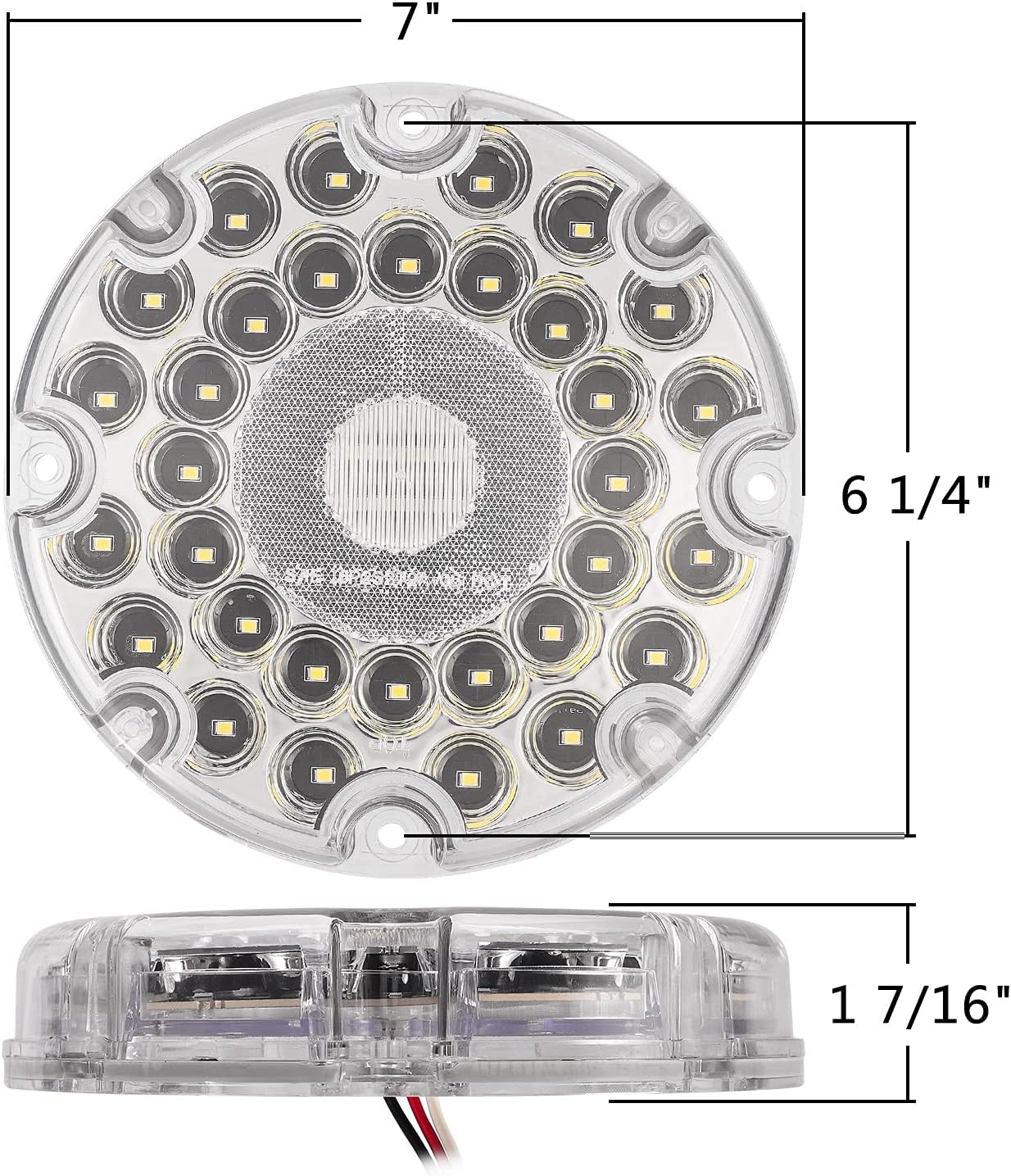 Thumbnail 3 de Partsam LED backup lights, 7-inch