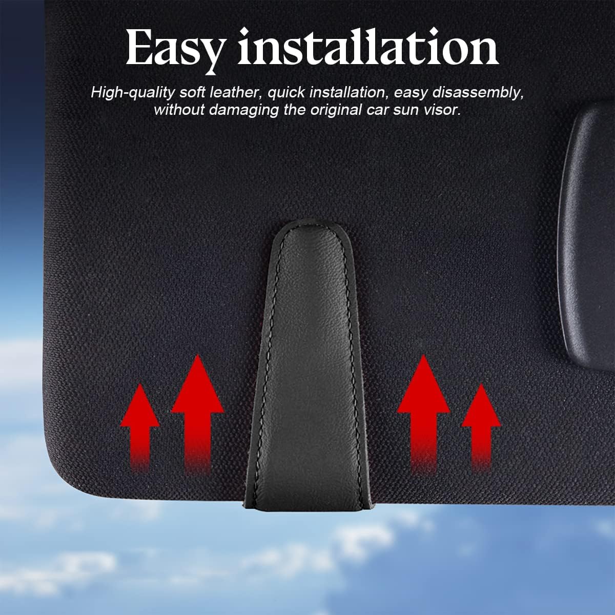 Detalle de Zipelo Magnetic Sunglasses Holder, Royal Blue