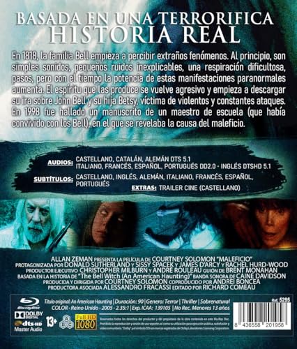 Thumbnail 1 de Maleficio [Blu-ray] (2006) An American Haunting — research