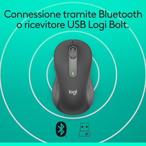 Thumbnail 6 de Logitech Signature M650 Wireless: mouse ergonomico per mani piccole e medie