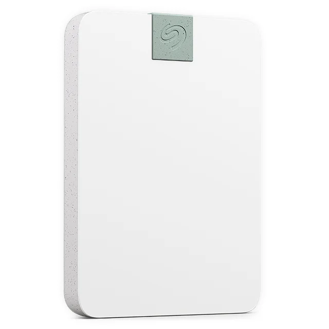 Detalle de Seagate Ultra Touch 2TB Externo USB 3.2 Gen1 con cifrado AES 256-bit (Blanco)