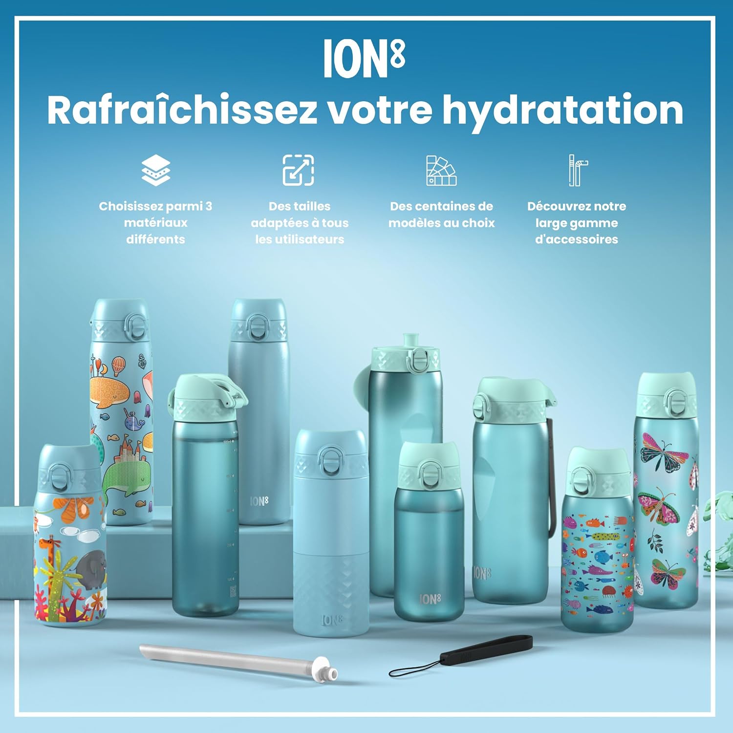 Thumbnail 6 de Ion8 Gourde Enfant 400ml 🥤