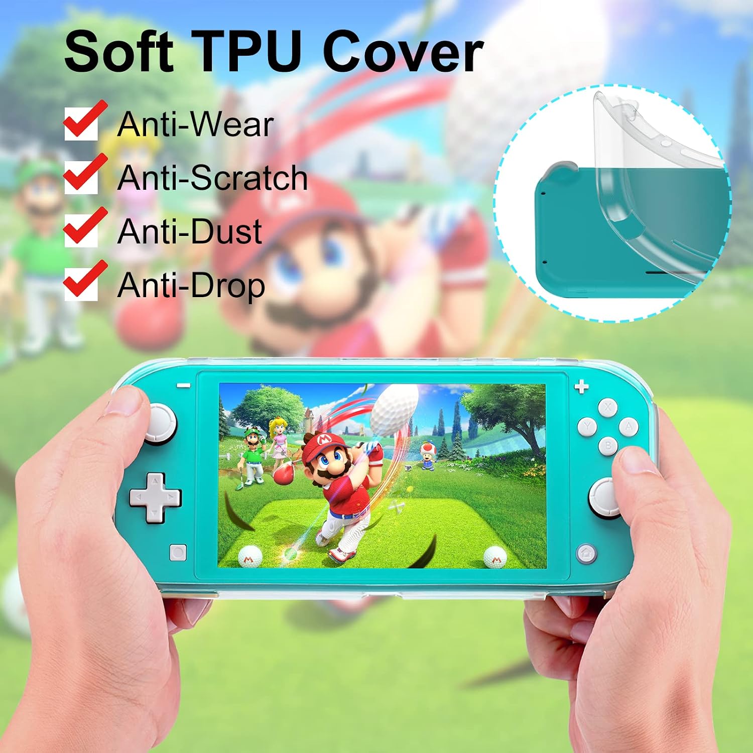 Thumbnail 5 de innoAura Switch Lite Case 12-in-1 Bundle