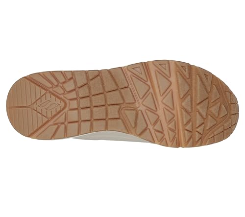 Thumbnail 4 de Skechers Uno - Shimmer Away para mujer (Natural, talla 38 EU): zapatillas con tacto acolchado y ribete metálico