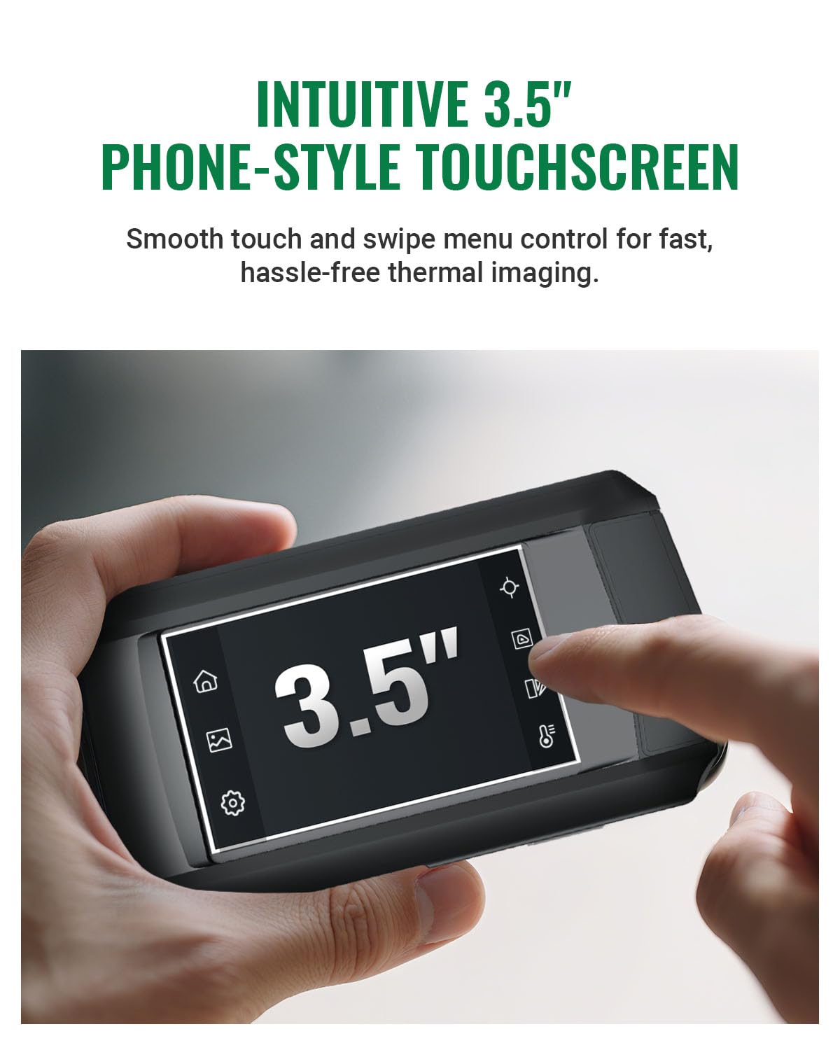 Thumbnail 2 de HSFTOOLS HP96 FinderS2-V1 Thermal Imaging Camera, Touchscreen, 240 × 240 Live Super Resolution