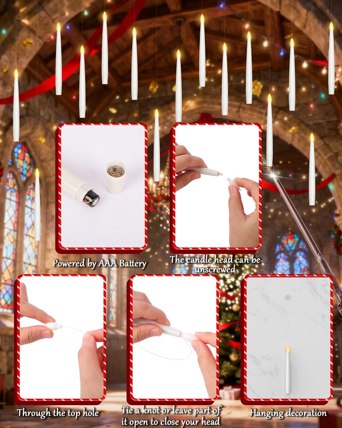 Thumbnail 5 de Bougie LED Flottante Set 10pcs