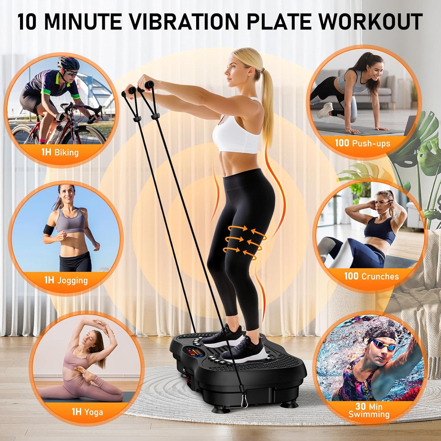 Thumbnail 5 de GLYLF Vibration Plate 450 Lbs 🏋
