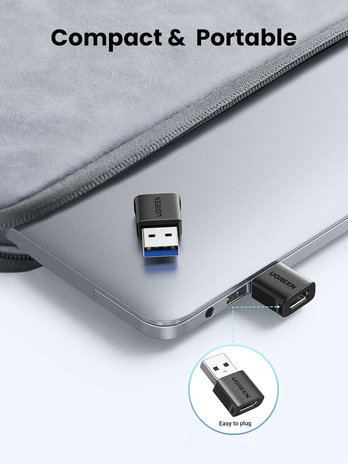 Thumbnail 6 de UGREEN USB-A to USB-C Adapter 3-Pack