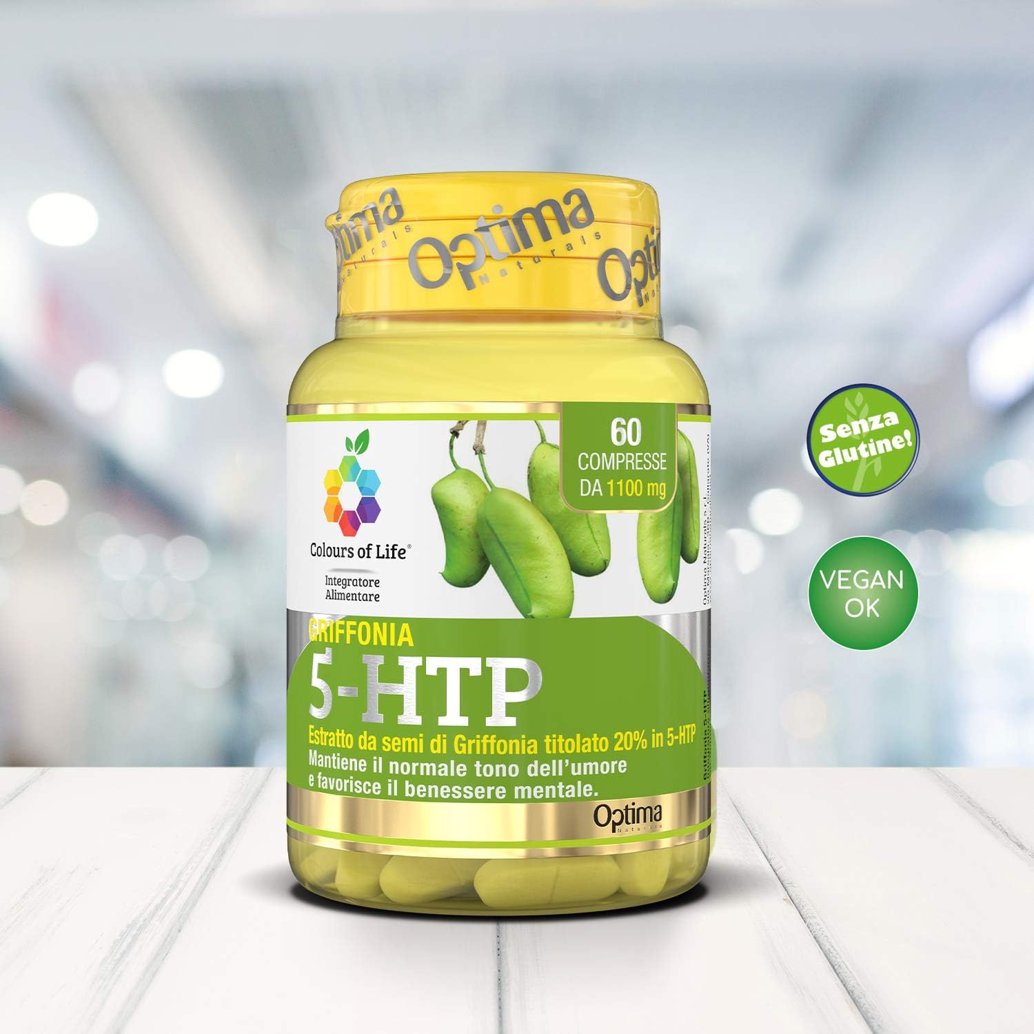 Thumbnail 2 de Colours of Life Griffonia 5-HTP, 70 g 🌱