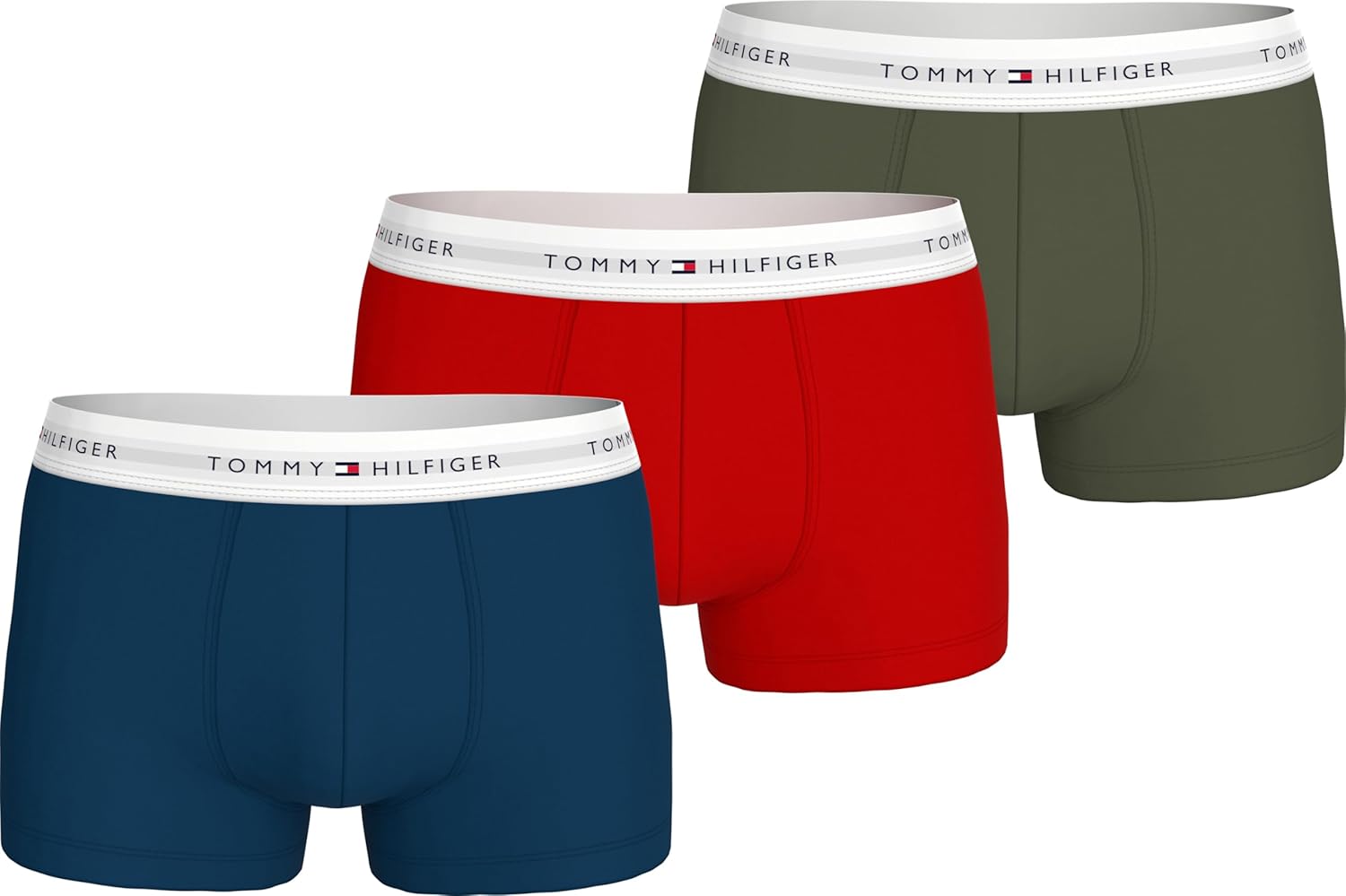 Thumbnail 6 de Tommy Hilfiger Herren 3er-Set Boxershorts Trunks (Classic) aus Bio- und Recycling-Baumwolle
