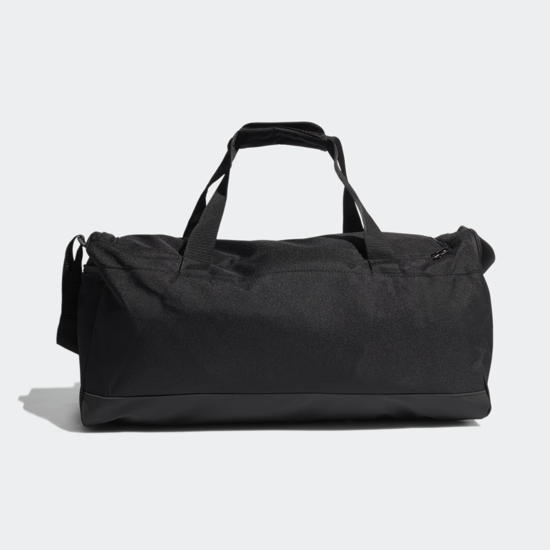 Detalle de Bolsa de viaje mediana Essentials Logo de Adidas – Negro
