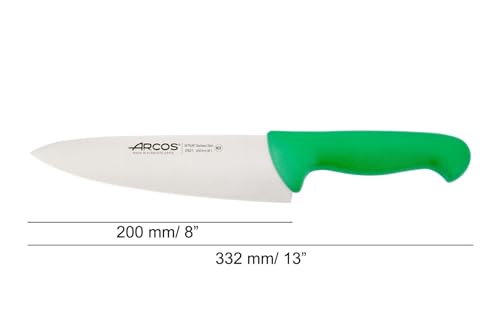 Detalle 2 de Arcos Cuchillo Chef Nitrum 200 mm 🍴 - Cocina Profesional