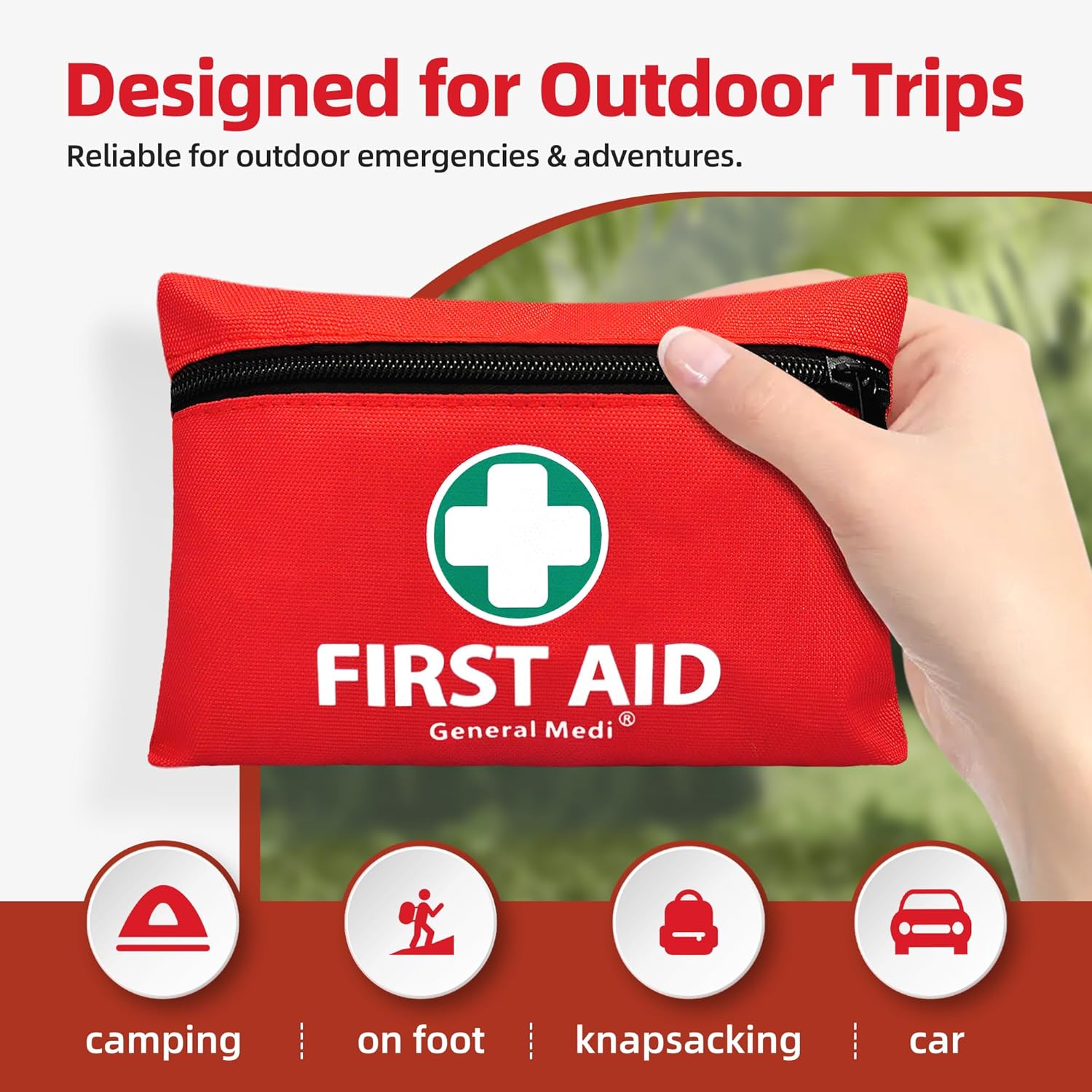 Detalle 2 de General Medi 110 Pieces small first aid kit