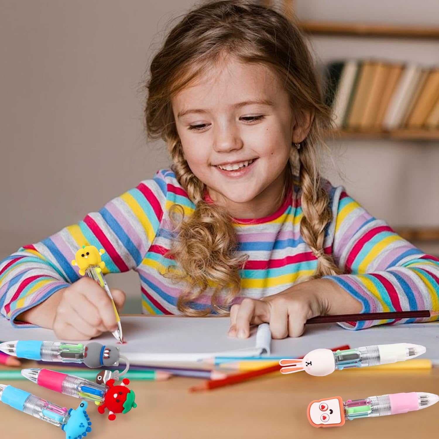 Thumbnail 4 de WIURGOHA 32pcs mini multicolour 4‑in‑1 pens