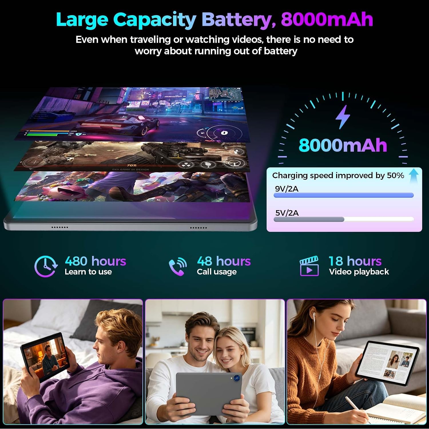 Thumbnail 5 de Visupad Android tablet, 10-inch