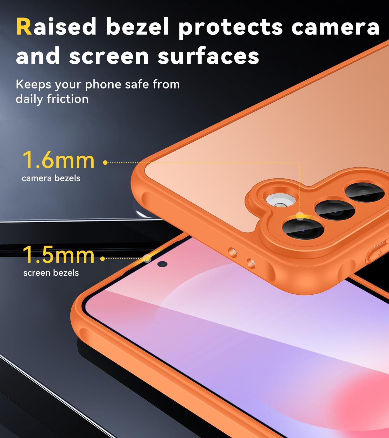 Thumbnail 2 de ivoler Coque Mat pour Samsung Galaxy A37 5G – Protection renforcée with 2 verres trempés et dos translucide