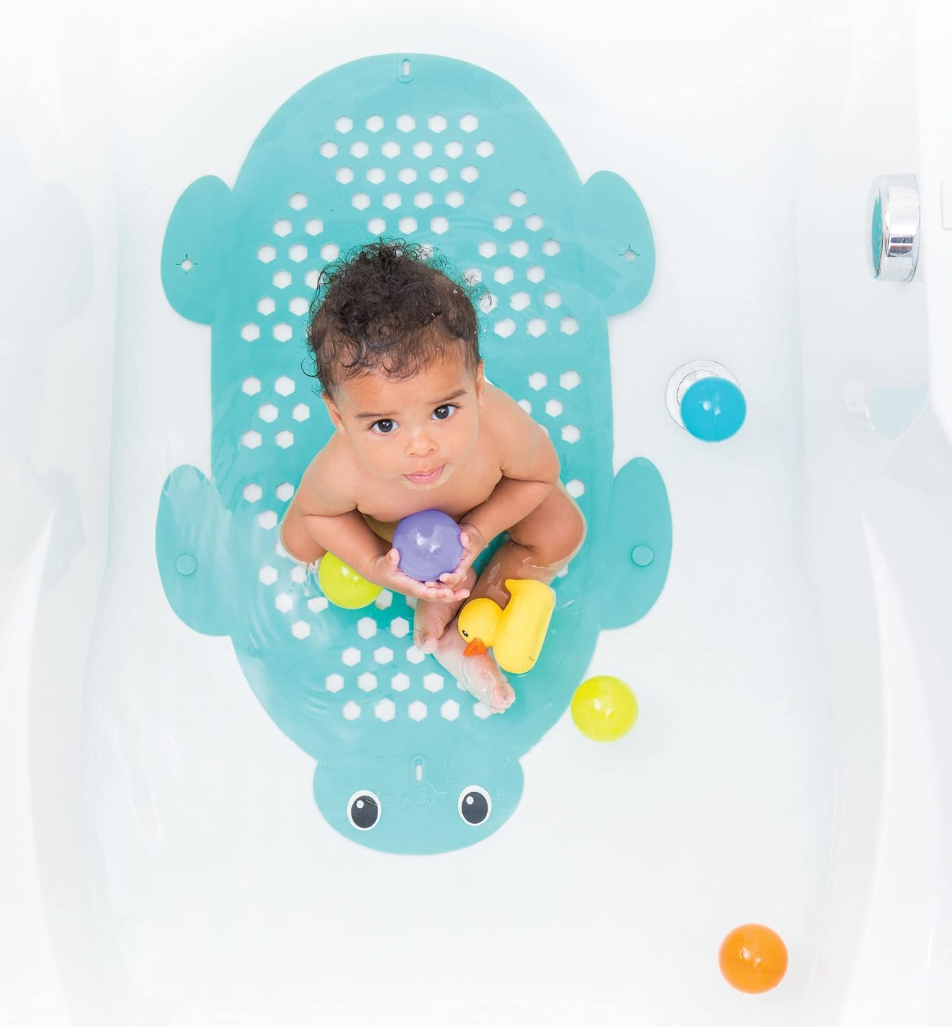Thumbnail 4 de INFANTINO Tapis de Bain & Rangement 2 en 1, 74 x 46 x 1 cm
