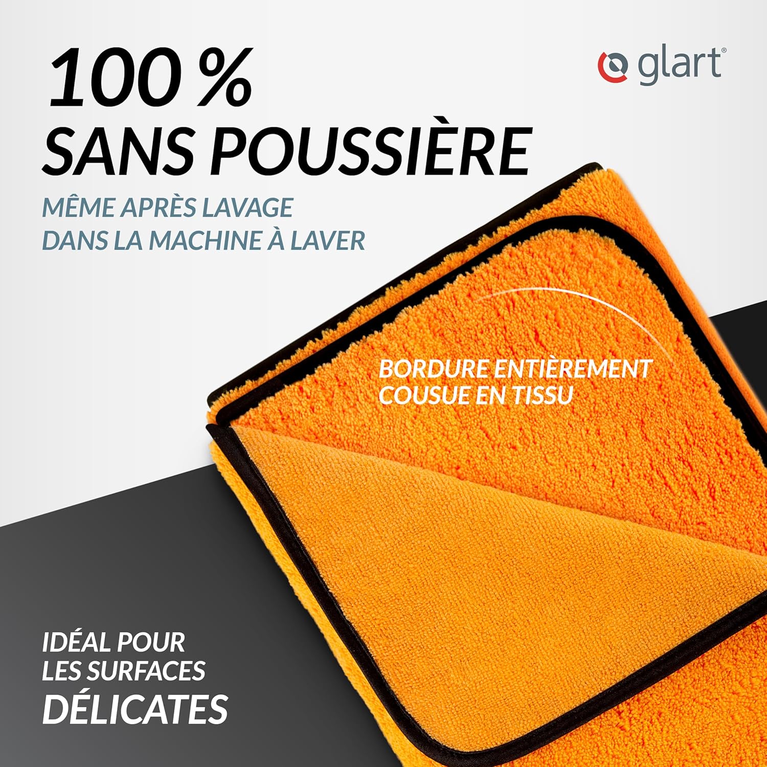 Thumbnail 3 de Glart 44WG chiffon microfibre 90 x 60 cm 🧽