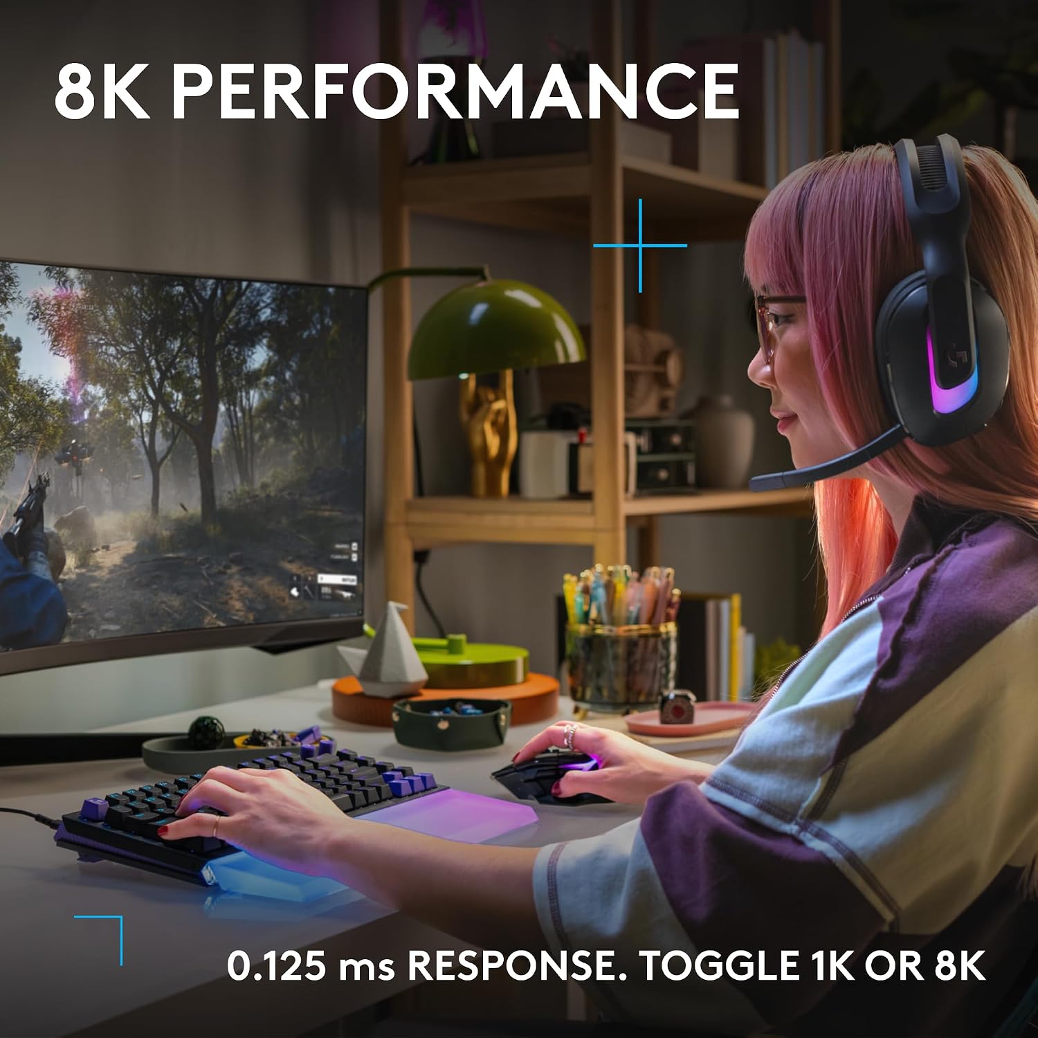 Detalle 2 de Logitech G G512 X 98 Gaming Keyboard with TMR Switches, PBT Keys and RGB