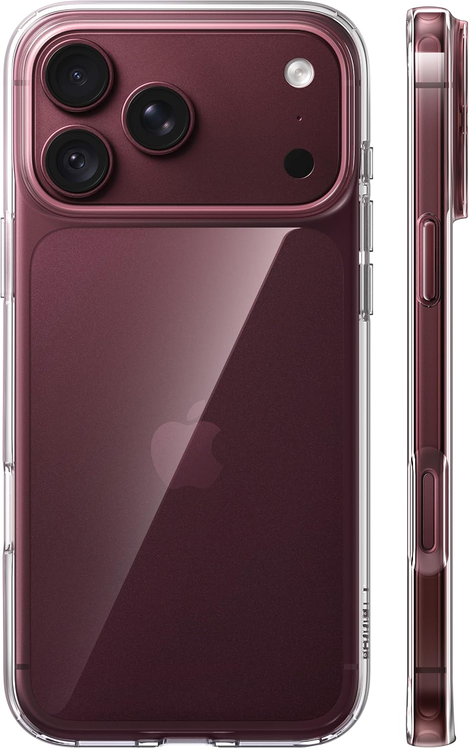 Detalle de TORRAS Crystal Series Clear Case for iPhone 18 Pro, Slim TPU, Anti-Yellowing