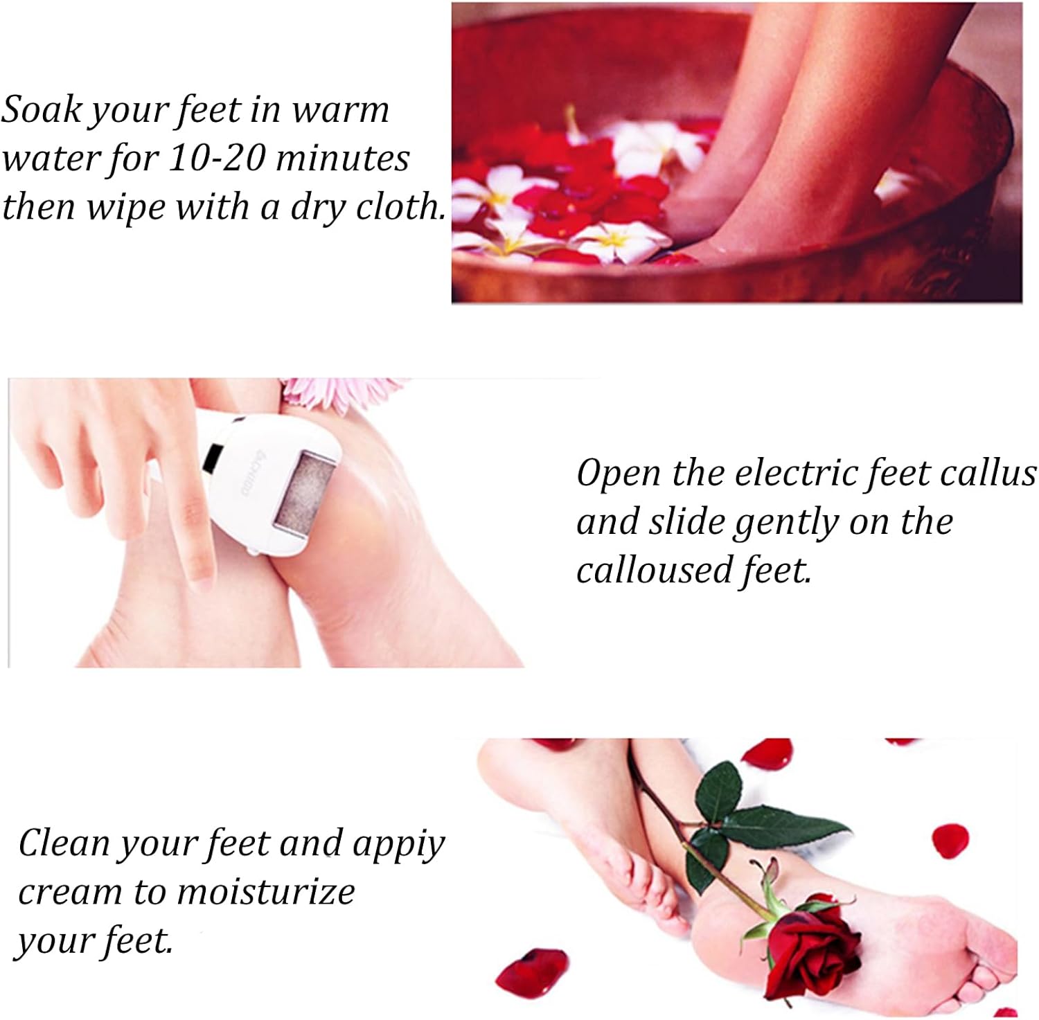 Thumbnail 5 de Professional Electric Pedicure Callus Remover 3️⃣ 🦶