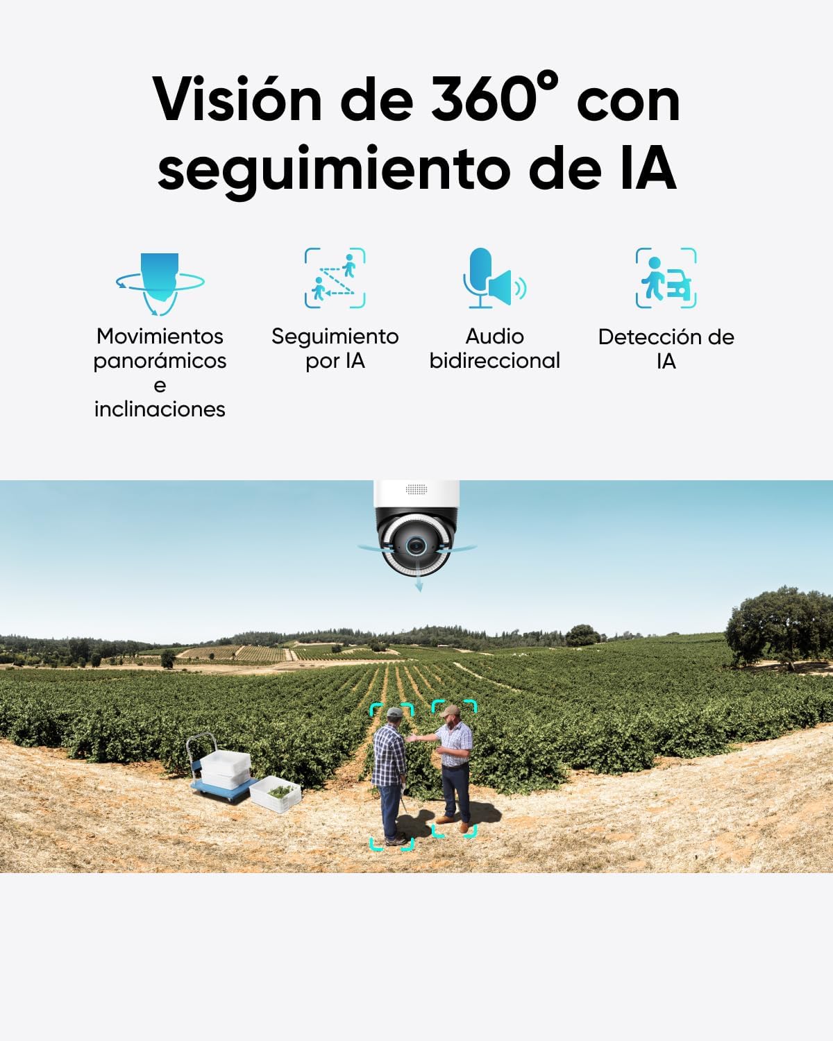 Thumbnail 4 de eufy CAM S330 4K panel solar 4G camara exterior